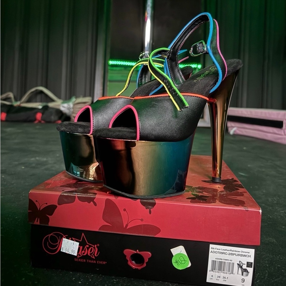 Pleaser sandals sz 9